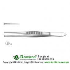 Mod. USA Dissecting Forcep 1 x 2 Teeth Stainless Steel, 16 cm - 6 1/4"